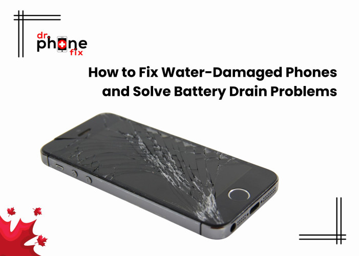 How to Fix Water-Damaged Phones and Solve Battery Drain Problems